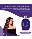 ALFA PARF SDL BRUNETTE ANTI-ORANGE LOW SHAMPOO 1000 ML.
