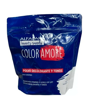 ALFA PARF COLOR AMORE DECOLORANTE 9 NIVELES 500 GRS.+PEROXIDO DE LITRO