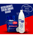 ALFA PARF COLOR AMORE DECOLORANTE 9 NIVELES 500 GRS.+PEROXIDO DE LITRO