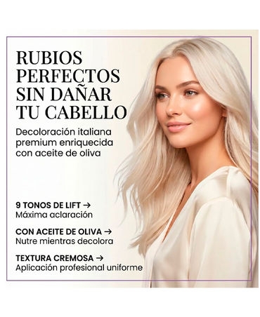 ALFA PARF COLOR AMORE DECOLORANTE 9 NIVELES SACHET 50 GRS.