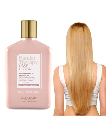 ALFA PARF KERATIN THERAPY LISSE DESIGN SHAMPOO 250 ML. NUEVO - El Palacio De La Belleza