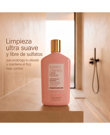 ALFA PARF KERATIN THERAPY LISSE DESIGN SHAMPOO 250 ML. NUEVO
