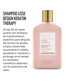 ALFA PARF KERATIN THERAPY LISSE DESIGN SHAMPOO 250 ML. NUEVO - El Palacio De La Belleza