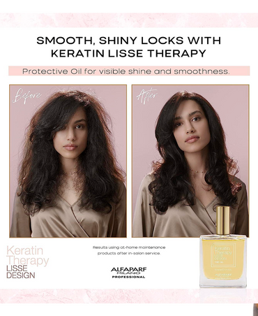 ALFA PARF KERATIN THERAPY LISSE DESIGN OIL 50 ML. NUEVO