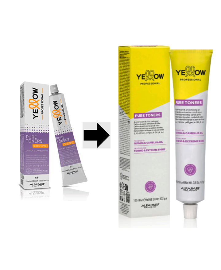 YELLOW PURE TONERS METALLIC SWEET VIOLET .2
