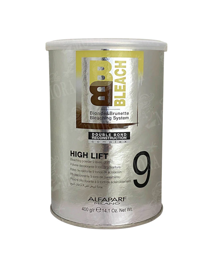 ALFA PARF DECOLORANTE PF023700 BLEACH 9 LEVELS OF LIFT 400 GRS. POUCH