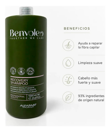ALFA PARF BENVOLEO RECOVERY SHAMPOO 1000 ML.