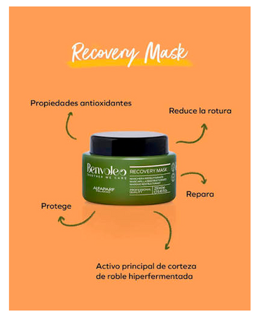 ALFA PARF BENVOLEO RECOVERY MASK 250 ML.
