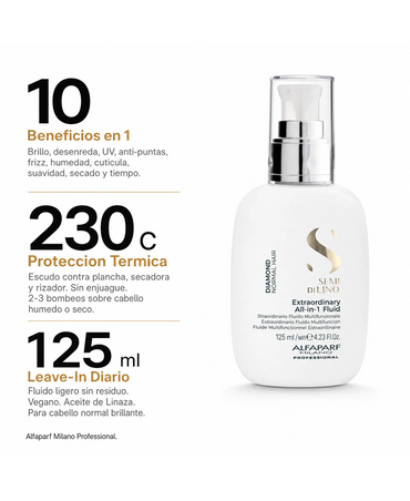 ALFA PARF SDL DIAMOND EXTRAORDINARY ALL IN ONE FLUID 125 ML.
