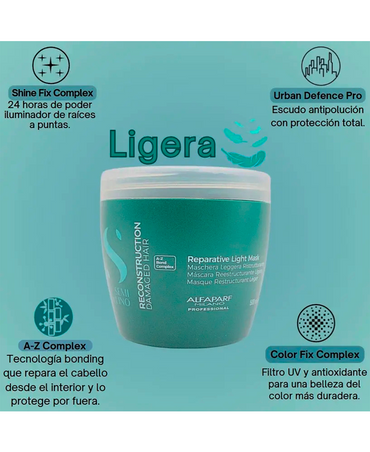 ALFA PARF SDL RECONSTRUCTION REPARATIVE LIGHT MASK 500 ML.