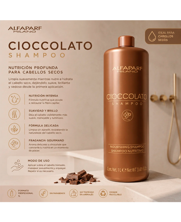 ALFA PARF CIOCCOLATO PF004065 SHAMPOO 1000 ML.