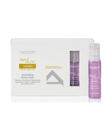 ALFA PARF SEMI DI LINO PF005599 ILLUMINATING SHINE LOTION CAJA C/12 AMP. ROSA