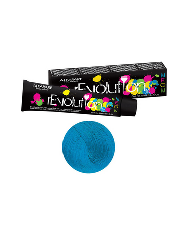 ALFA PARF REVOLUTION TINTE 90 ML. NEON CRAZY BLUE