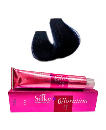 SILKY TINTE COLOR 100 ML. 1.10 NEGRO AZULADO