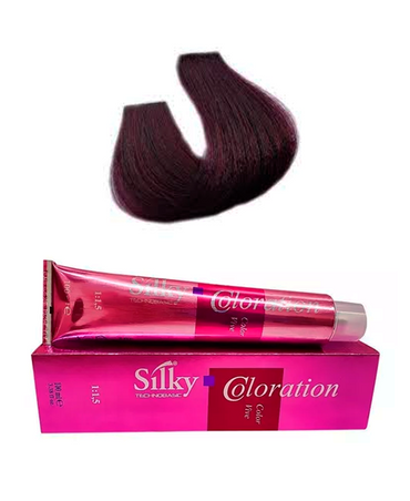 SILKY TINTE COLOR 100 ML. 55.20 CASTAÑO CLARO VIOLETA INTENSO