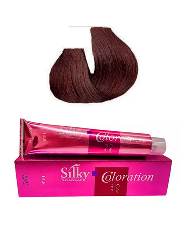 SILKY TINTE COLOR 100 ML. 5.35 CASTAÑO CLARO DORADO CAOBA