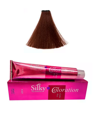 SILKY TINTE COLOR 100 ML. 7.35 RUBIO DORADO CAOBA