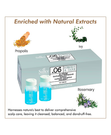 SILKY .06 REMEDY & CARE ANTI CASPA 10X10ML.
