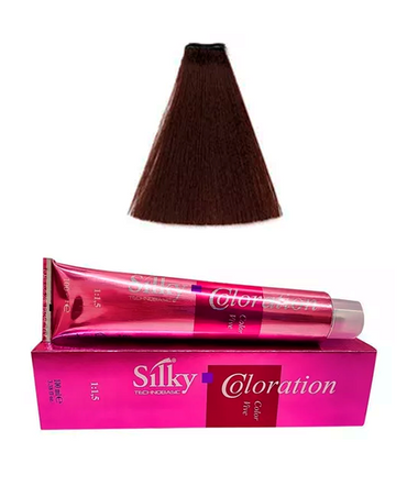 SILKY TINTE COLOR 100 ML. 5.74 CASTAÑO CLARO MARRON COBRIZO