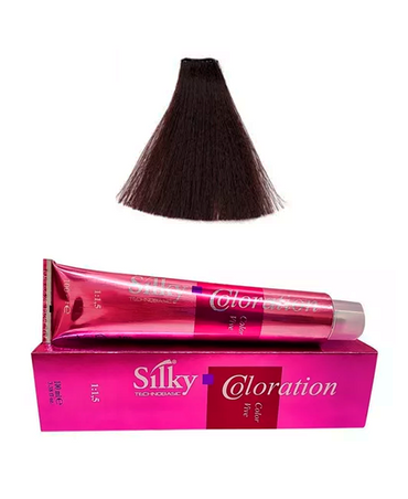 SILKY TINTE COLOR 100 ML. 4.5 CASTAÑO CAOBA
