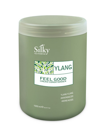 SILKY YLANG FEEL GOOD CREAM CONDITIONER 1000 ML.