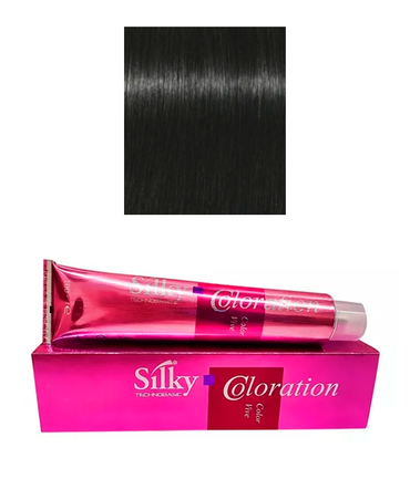 SILKY TINTE COLOR 180 ML. 2 CASTAÑO MUY OSCURO