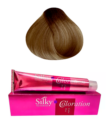 SILKY TINTE COLOR 180 ML. 8 RUBIO CLARO