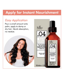 SILKY .04 HAIR REPAIR FLUID OIL OF ARGAN 100 ML.