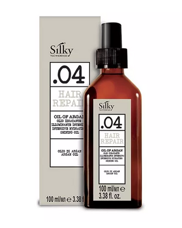 SILKY .04 HAIR REPAIR FLUID OIL OF ARGAN 100 ML.