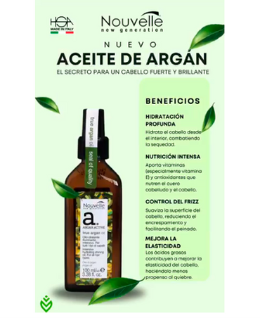 NOUVELLE ARGAN ACTIVE OIL 100 ML.