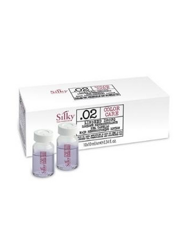 SILKY .02 COLOR CARE VITALIZANTE DE EFECTO LUMINOSO 10X10ML.