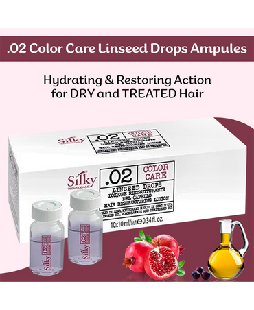 SILKY .02 COLOR CARE VITALIZANTE DE EFECTO LUMINOSO 10X10ML.