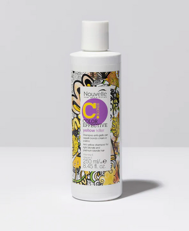 NOUVELLE COLOR EFFECTIVE YELLOW KILLER SHAMPOO 250 ML.