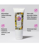 NOUVELLE COLOR EFFECTIVE YELLOW KILLER MASK 250 ML.