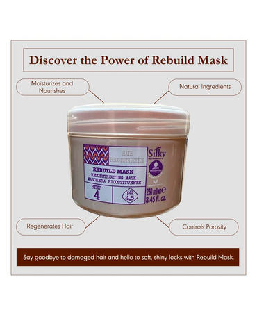 SILKY REBUILD MASK 500 ML.