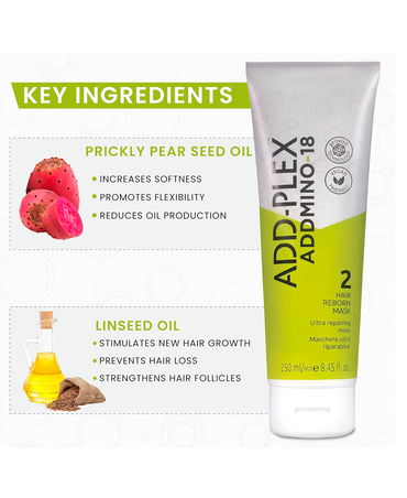 ADDMINO-18 2 HAIR REBORN MASK 250 ML.