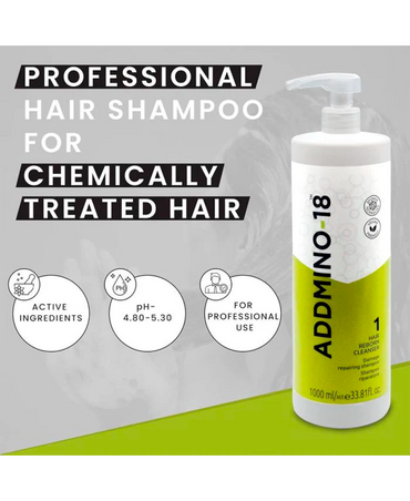 ADDMINO-18 0 HAIR REBORN CLEANSER 1000 ML.