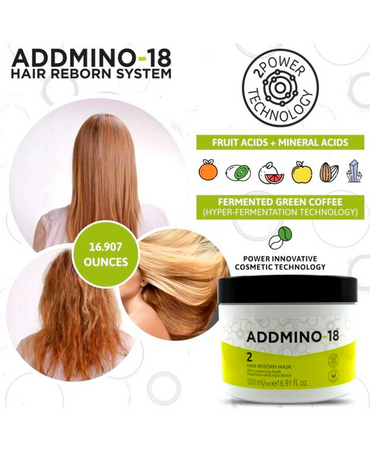 ADDMINO-18 2 HAIR REBORN MASK 500 ML.