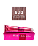 SILKY TINTE COLOR 100 ML. 8.12 RUBIO CLARO CENIZA IRISADO