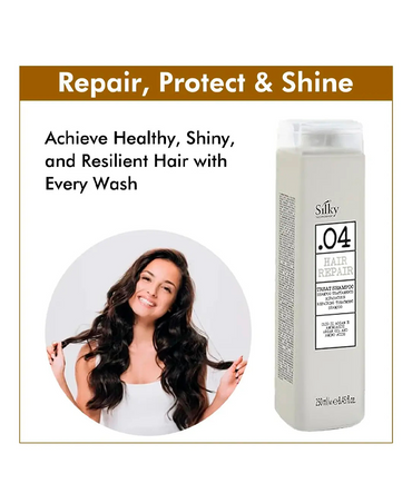 SILKY .04 HAIR REPAIR ACONDICIONADOR TRATANTE PARA EL CABELLO 1000 ML.
