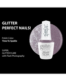 GELISH SOAK-OFF GEL POLISH FLASH GLAM TIME TO SPARKLE 15 ML. 1110502