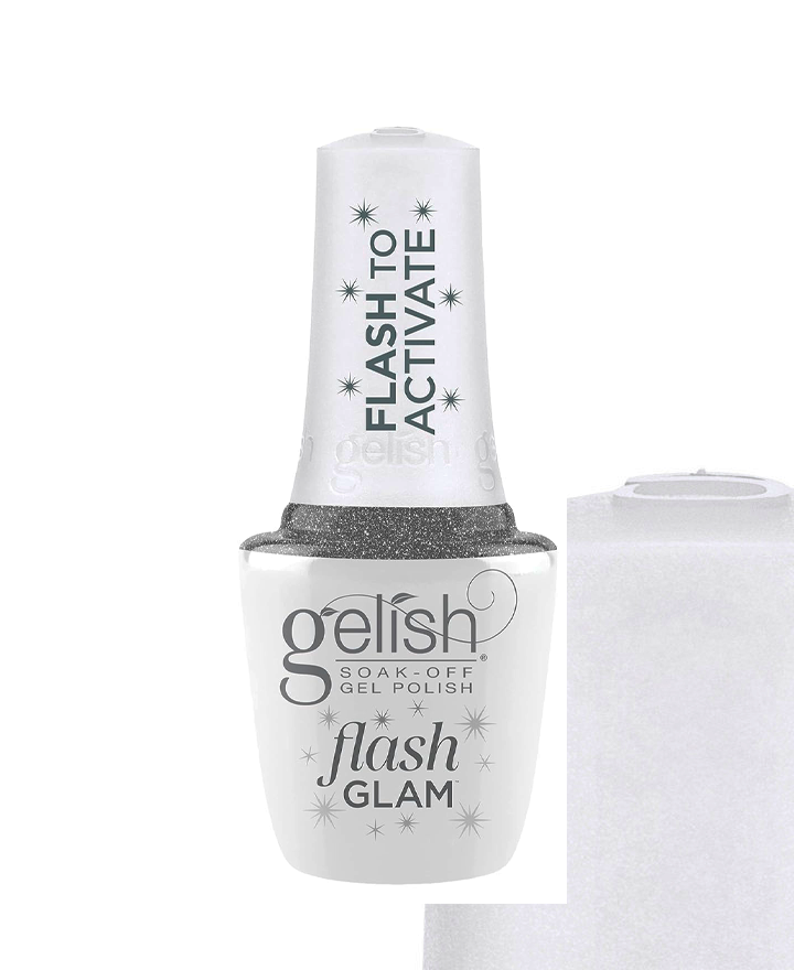 GELISH SOAK-OFF GEL POLISH FLASH GLAM DRIPPING IN BLING 15 ML. 1110505 - El Palacio De La Belleza