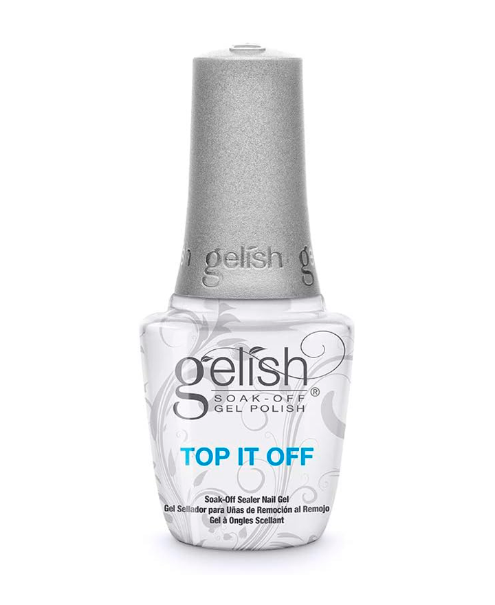 GELISH SOAK-OFF GEL POLISH TOP IT OFF SEALER GEL 15 ML. 1310003 - El Palacio De La Belleza