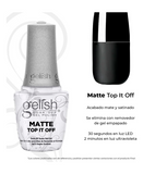 GELISH SOAK-OFF GEL POLISH GEL MATTE TOP IT OFF 15 ML. 1140001