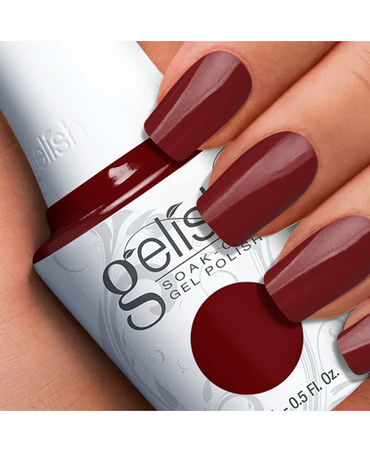 GELISH SOAK-OFF GEL POLISH RED ALERT 15 ML. 1110809 - El Palacio De La Belleza