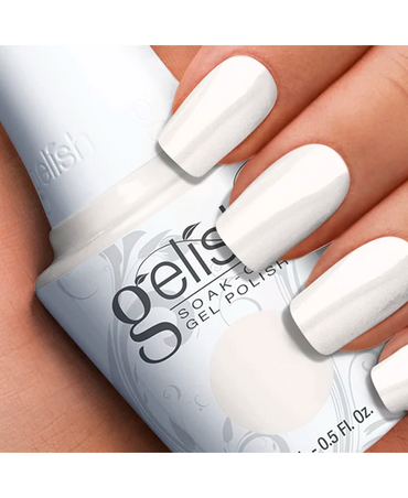 GELISH SOAK-OFF GEL POLISH SHEEK WHITE 15 ML. 1110811 - El Palacio De La Belleza