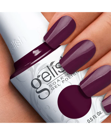 GELISH SOAK-OFF GEL POLISH PLUM AND DONE 15 ML. 1110866 - El Palacio De La Belleza