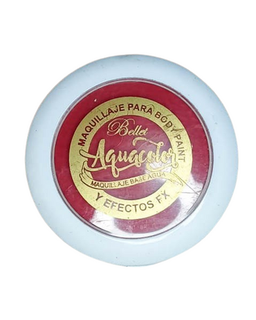 BELLET AQUACOLOR CHICO 30 GRS. ROJO