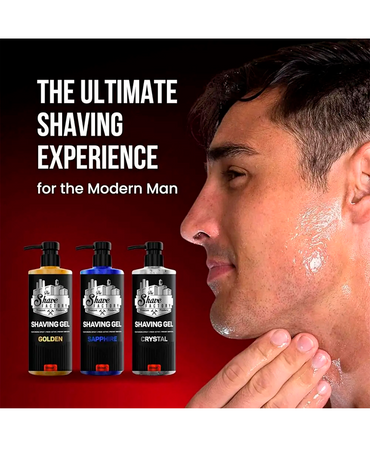 THE SHAVE FACTORY SHAVING GEL GOLDEN 1250 ML.