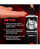 THE SHAVE FACTORY SHAVING GEL GOLDEN 1250 ML.